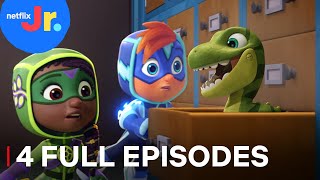 Action Pack 4 FULL EPISODES Compilation 👊 Netflix Jr [upl. by Lardner]