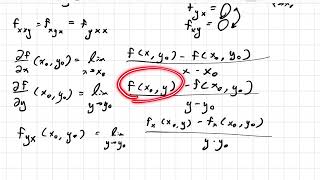 Calc 3 14  Clairaut’s Theorem Meaning examples and proof [upl. by Alan]