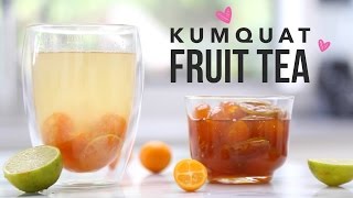 Kumquat Fruit Tea Taiwanese Style Tea Shop Recipe [upl. by Esten502]