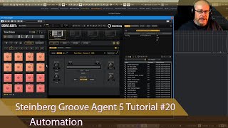 Steinberg Groove Agent 5 Tutorial Ep 20  Automation [upl. by Mariand]