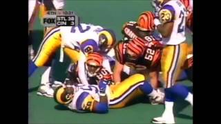 1999 Week 4 Rams vs Bengals Highlights [upl. by Timothea]