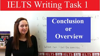 IELTS Writing Task 1 Conclusion or Overview [upl. by Neffets352]