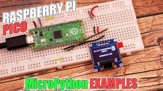 Raspberry Pi PICO  Starting With MicroPython  Examples  I2C OLED ADC PWM [upl. by Lodovico]